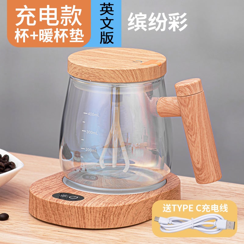 Japanese-Style Automatic Mixing Cup – 400ML Electric Mug for Coffee and Milk - Image 1