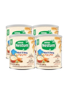 Nestle Nestum Cereal, Wheat and Honey (10.6 oz (Pack of 4))