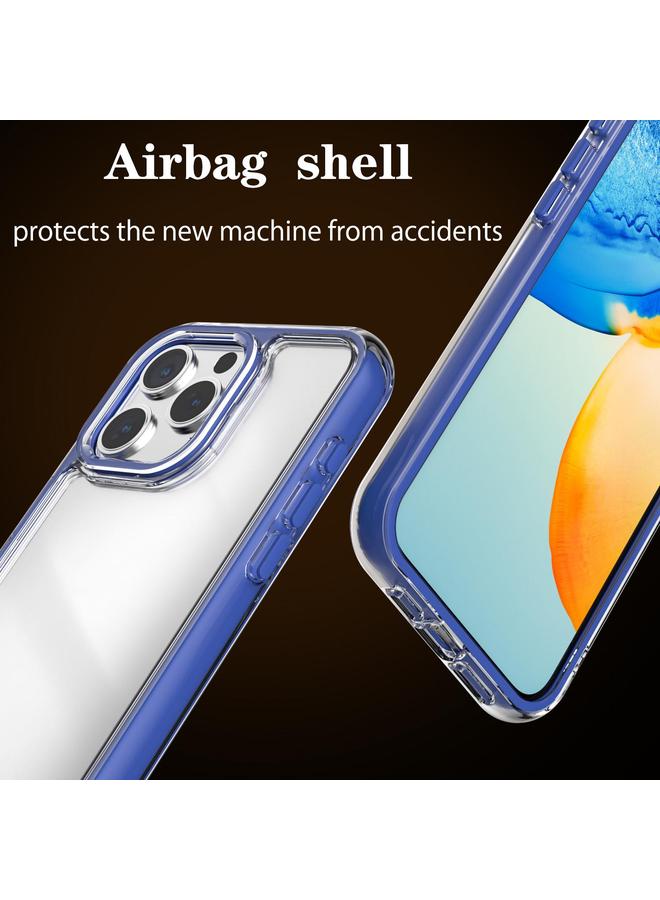 S-TOP Case For iPhone 13 Pro Acrylic Hybrid TPU 3-in-1 Airbag Shockproof Phone Case - Image 3