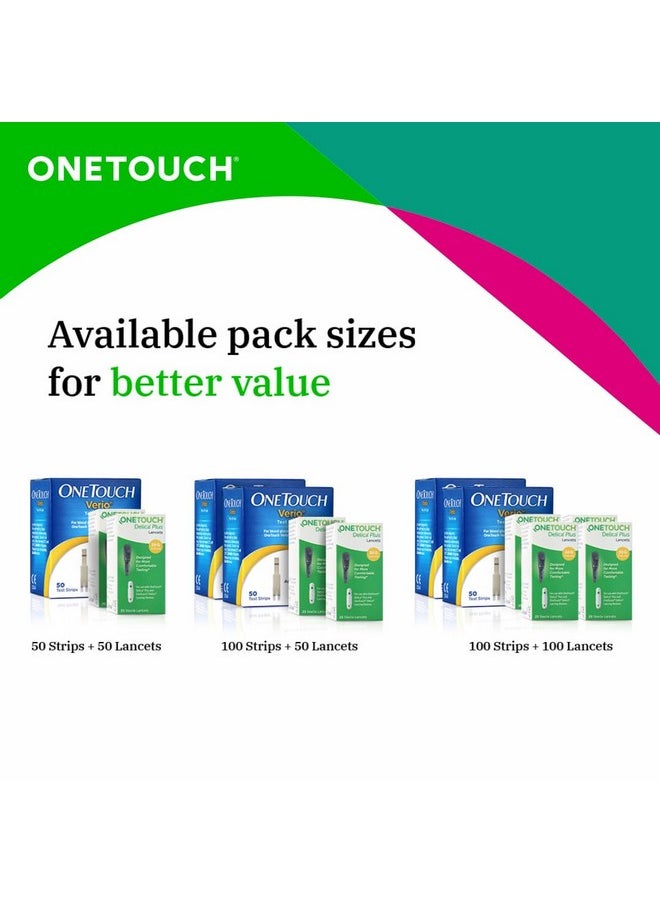 ONETOUCH Delica Plus Lancing Device| For Virtually Pain Free Blood Glucose Testing| Silicone Coated Fine (30G) Lancets For Comfortable Testing | Global Iconic Brand | For Use With Onetouch Delica Plus Lancing Device  - Image 4