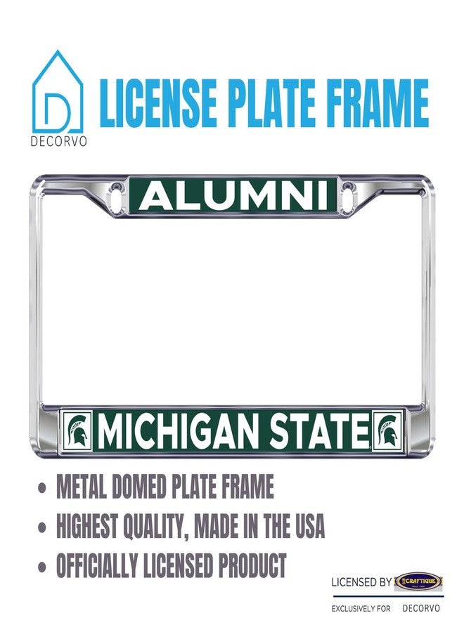 Decorvo Michigan State Alumni License Plate Frame - Michigan State Car Truck Accessory - Image 4