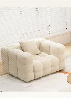 Generic Light Luxury Style Furniture Sofa Set Beige Without Pillow  - Image 3