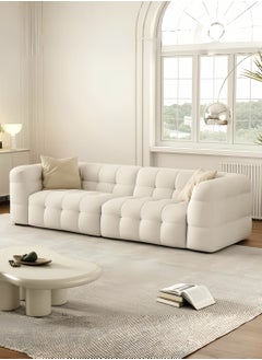 Generic Light Luxury Style Furniture Sofa Set Beige Without Pillow  - Image 1