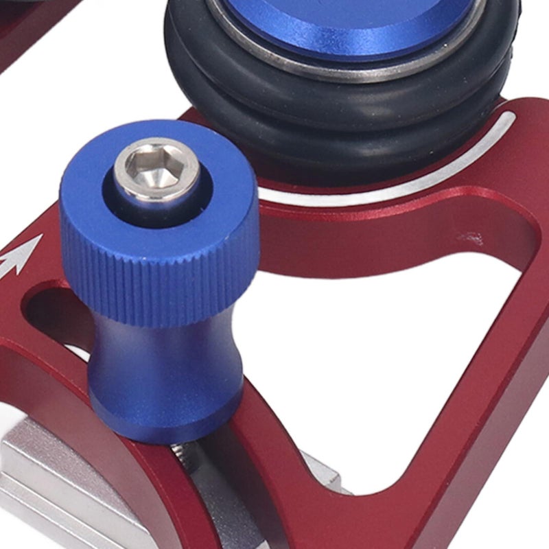 Dual Bearing Roller Feeder with Sliding Blocks Aluminum Alloy 2 Pack for Table Saw Woodworking Guide - Image 3