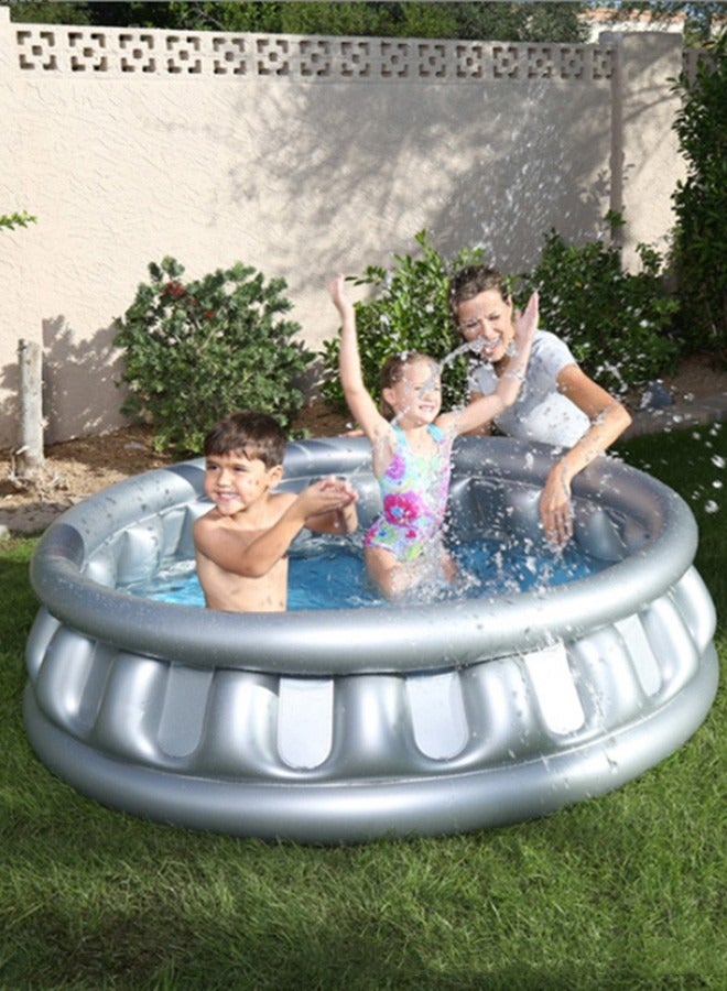 Generic Swimming Pool for Family ，Foldable Inflatable Pools，Large Family Pool for Backyard, Garden, Balcony（152×43CM） - Image 1