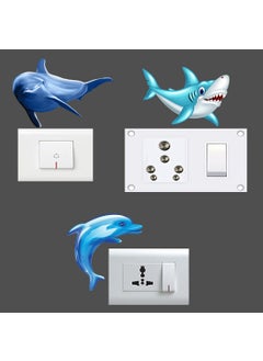 Rangoli Rangoli Switch Board Stickers Standard Size Multicolor Vinyl 40 Inch by 20 cm Pack of 1 CodeSB16  - Image 3