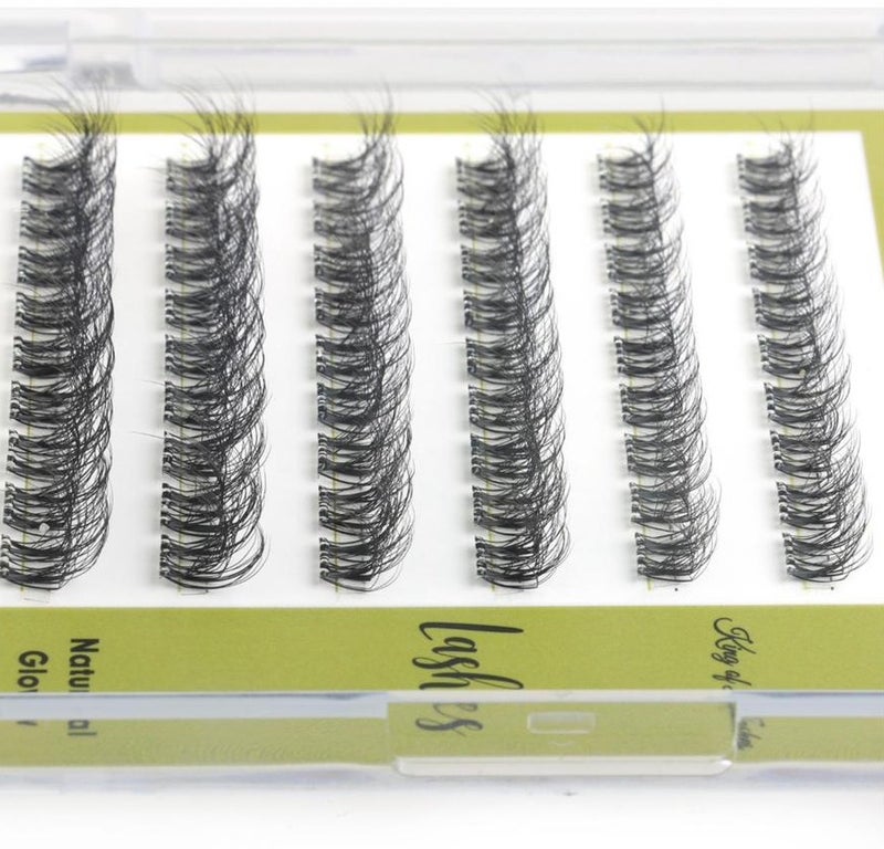 رموش King of Lashes Natural Glow المثبتة مسبقًا – رموش اصطناعية خفيفة للخط السفلي للعين، سهلة التطبيق وتدوم طويلًا - Image 5
