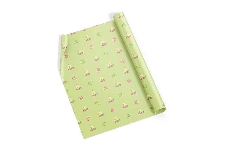 Dovetail Boat Float Kids Gift Wrapping Paper Pack of 20 Sheet - Image 4