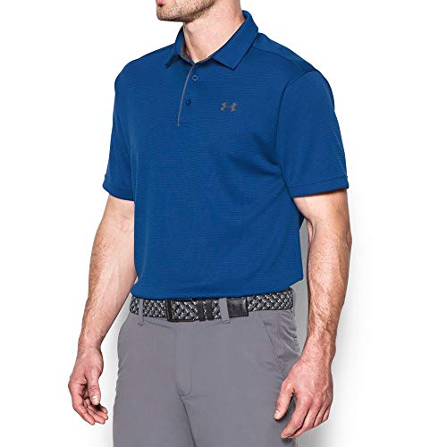 Under Armour Men's UA Tech Polo LGT Blue - Image 4