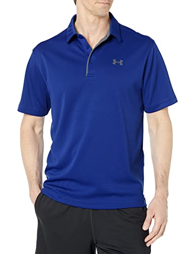 Under Armour Men's UA Tech Polo LGT Blue - Image 5