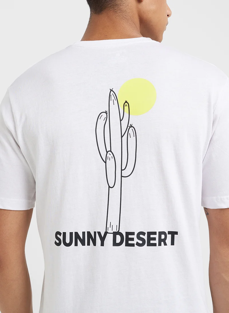 Seventy Five Oversized Graphic T-Shirt