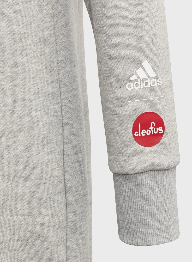 Adidas Youth Cleofus Hooded Dress