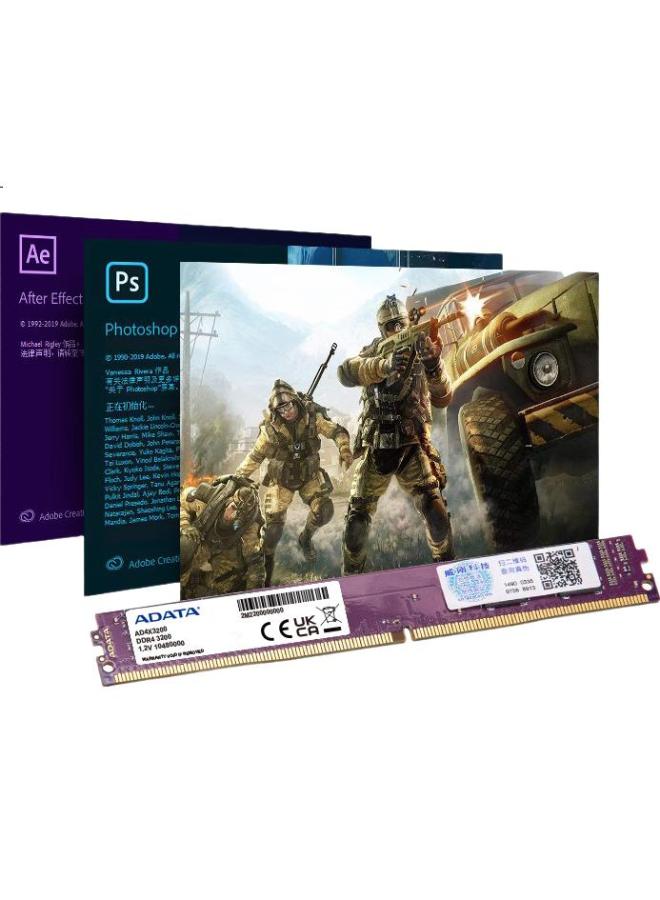 Adata 16Gb (8Gx2) Kit, Ddr4 3200, Desktop Memory, Wanziqianhong - Image 2