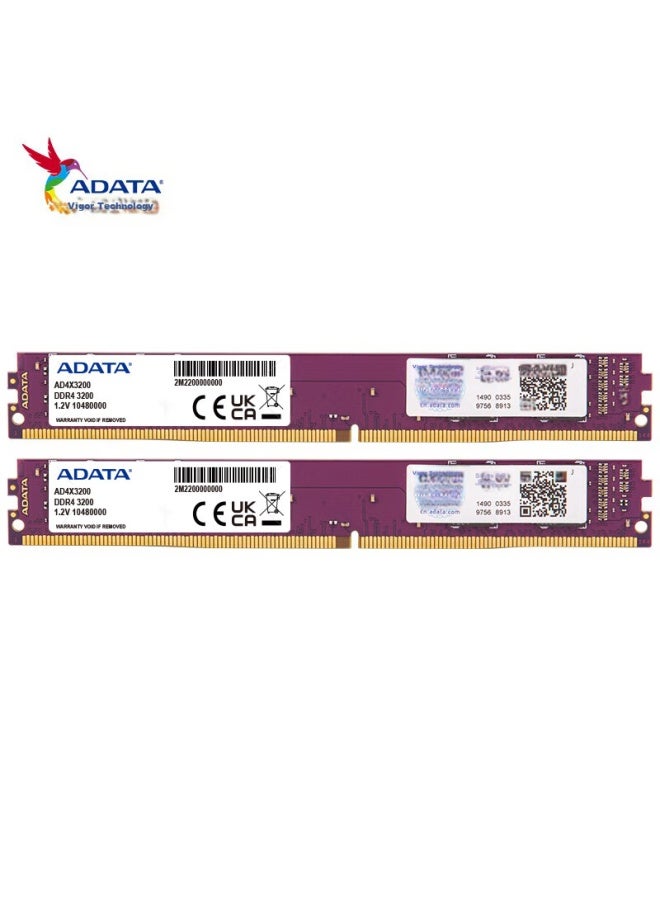 ADATA أداتا 16 جيجابايت (8 جيجابايت × 2) مجموعة، DDR4 3200، ذاكرة سطح المكتب، وانزيقينهون - Image 2