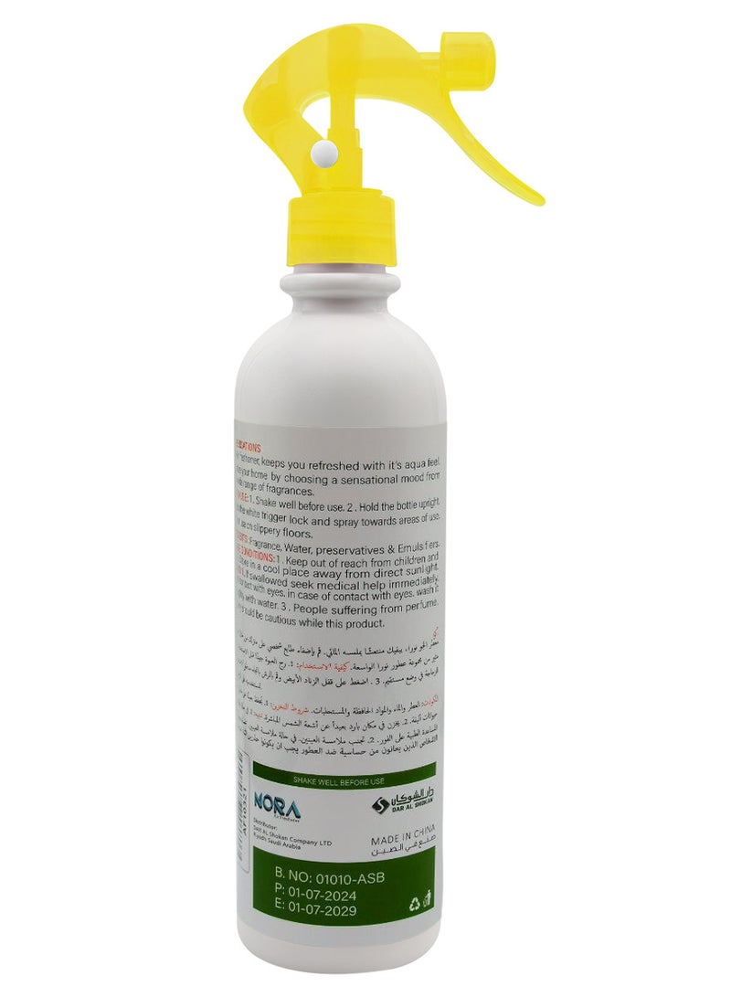 NORA Vanilla Air Freshener Spray 460ML Long-Lasting Fresh Scent for Home and Office - Image 4
