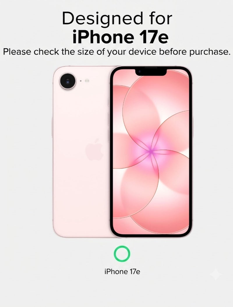 iPhone 17e Case Soft Silicone Cover with Microfiber Lining Case For iPhone 17e Anti-Scratch Flexible Shockproof Protective Cover For iPhone 17e 6.1’’ - Image 2