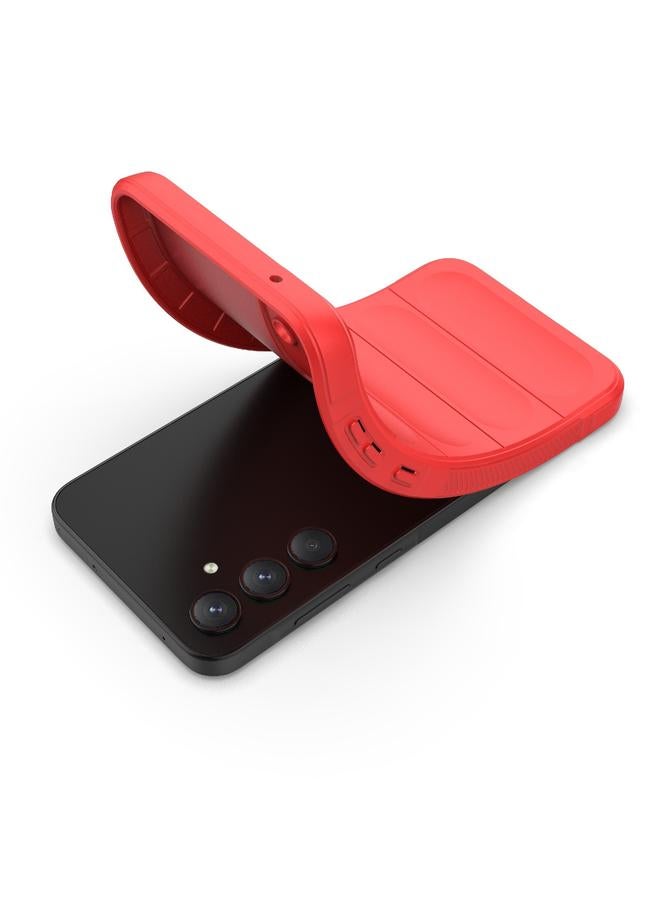 اس-توب جراب لهاتف Samsung Galaxy A35 5G Magic Shield TPU + جراب هاتف من الفلانيل - Image 4