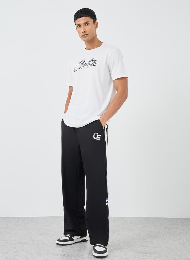 Styli Relaxed Fit Joggers with Side Striped Detail - Image 2