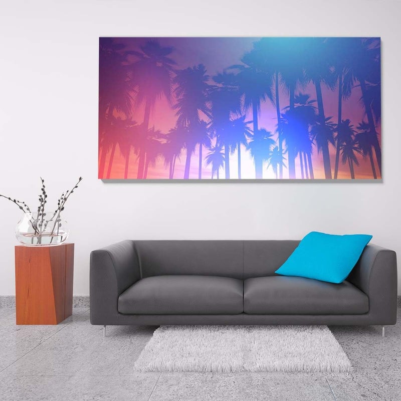 BPA Fogy Palmes Canvas Wall Art - Image 1