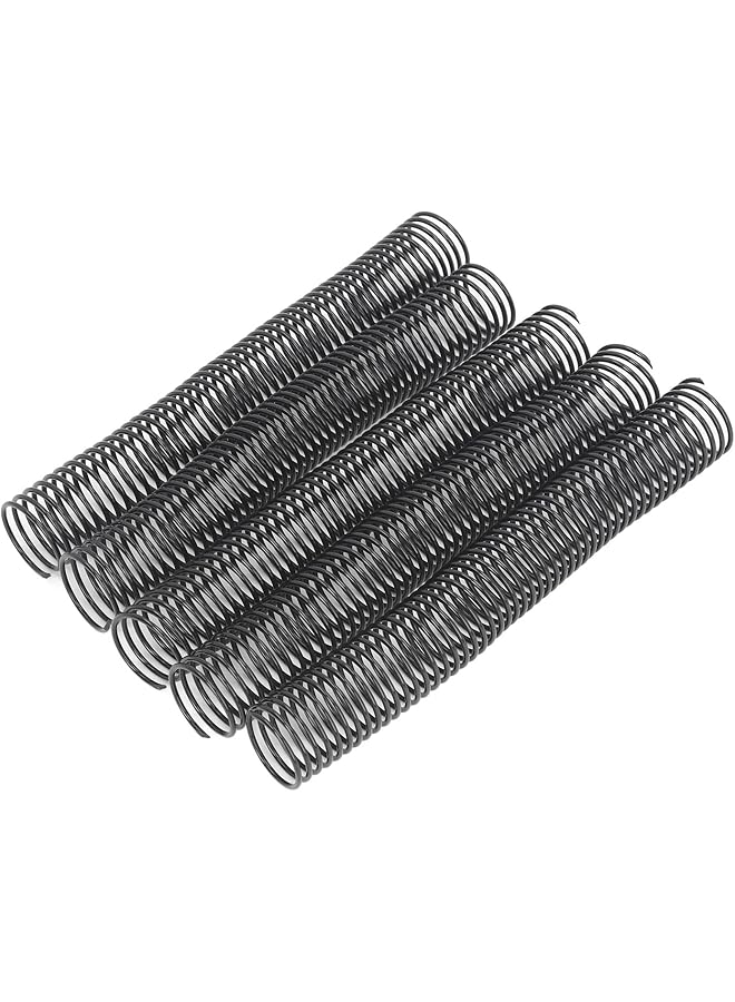erorex 18 Pcs Spiral Binding Coils 4:1 Pitch Plastic Binding Coils Kit 38Mm Diameter 48 Loop 310 Sheet Capacity Spiral Binding Spine For A4 Paper - Image 3