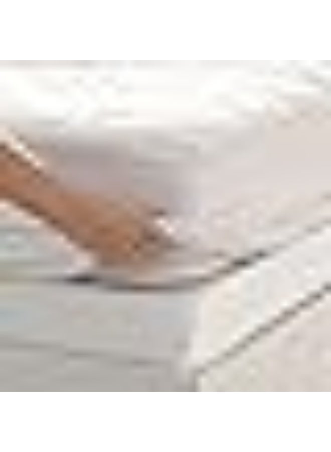 Somerfield Somer Field - Quilted Fitted Stretchable Mattress Pad - All Side Elastic Deep Pocket - Hypoallergenic - Machine Washable Mattress Topper - White (180 X 200+30 CM)  - Image 3
