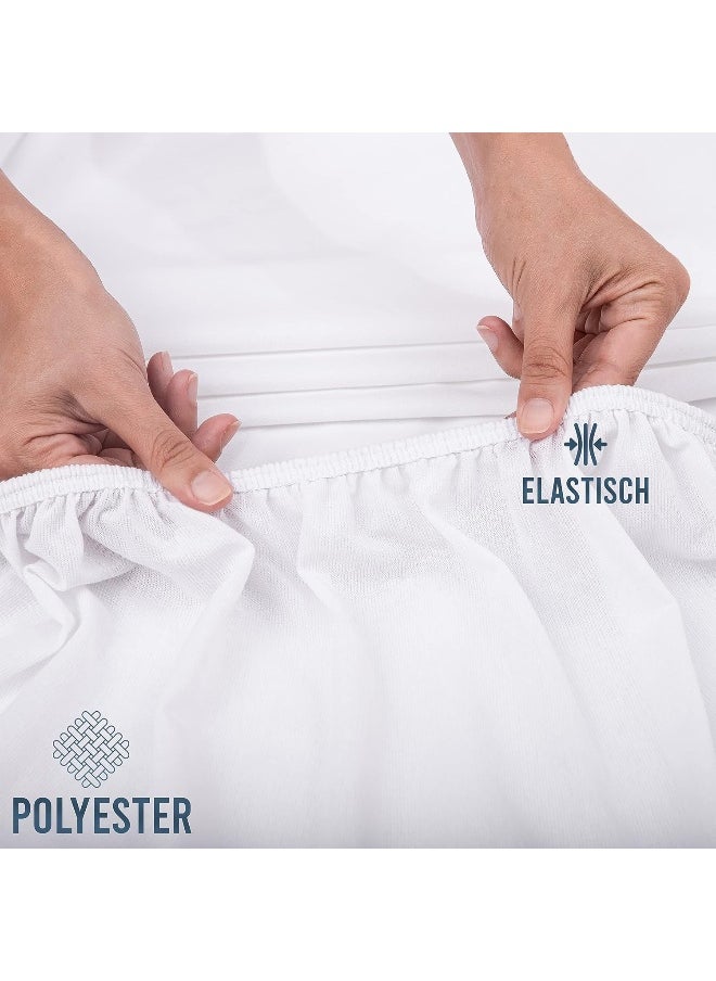 Somer Field - Quilted Fitted Stretchable Mattress Pad - All Side Elastic Deep Pocket - Hypoallergenic - Machine Washable Mattress Topper - White (180 X 200+30 CM) - pzsku/ZFCF2C3D132892E3FE428Z/45/_/1728572756/3d62be53-f78b-46d2-80b2-e6f1f0ce4767