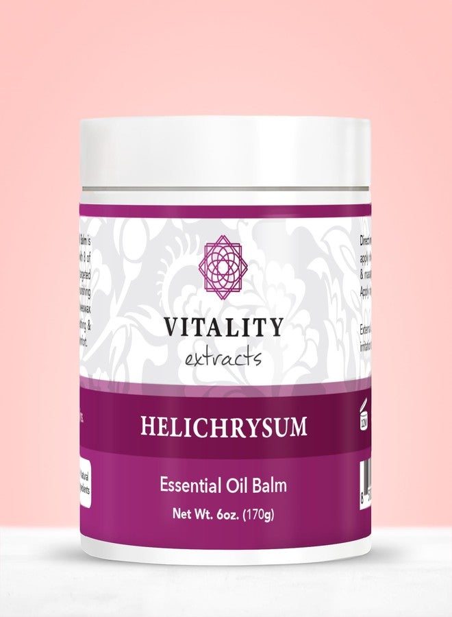 Vitality Extracts Helichrysum Balm - 6oz, Helichrysum Gymnocephalum, Beeswax, Almond Oil, Ultra-Moisturizing, Skin Healing, Full Body Hydration - Image 2