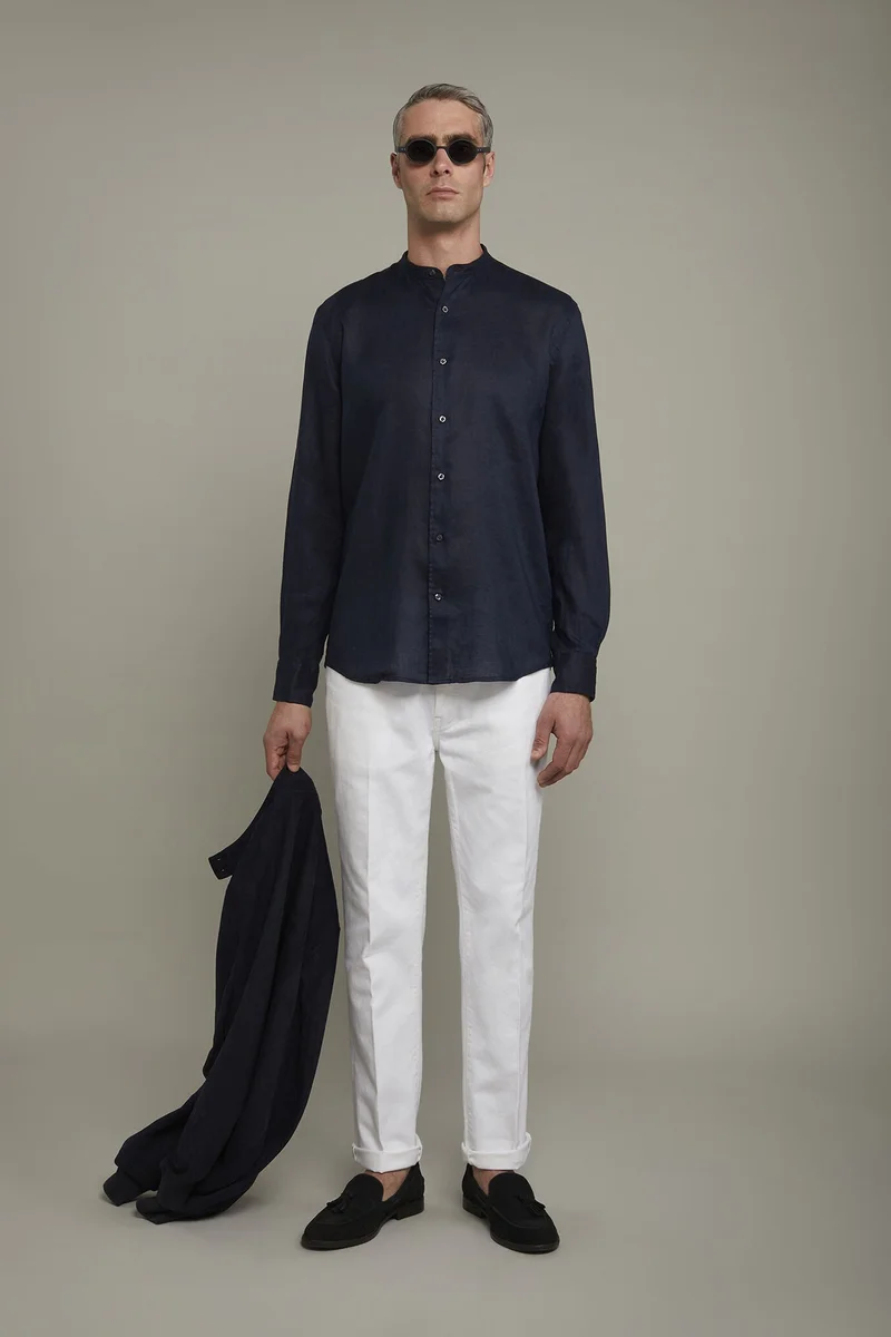 Men's casual shirt - DK Blue
