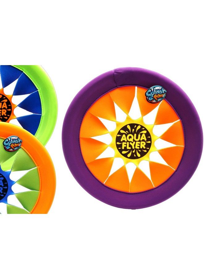 Ja-Ru Soft & Safe Frisbee Throwing Disc Splash Fun Aqua Flyer 12" (1 Disc Assorted) Flying Discs For Kids & Adult Girl & Boy Toys. Fidget Party Favors Outdoor Family Game Easy & Professional. 1031 1 - Image 2