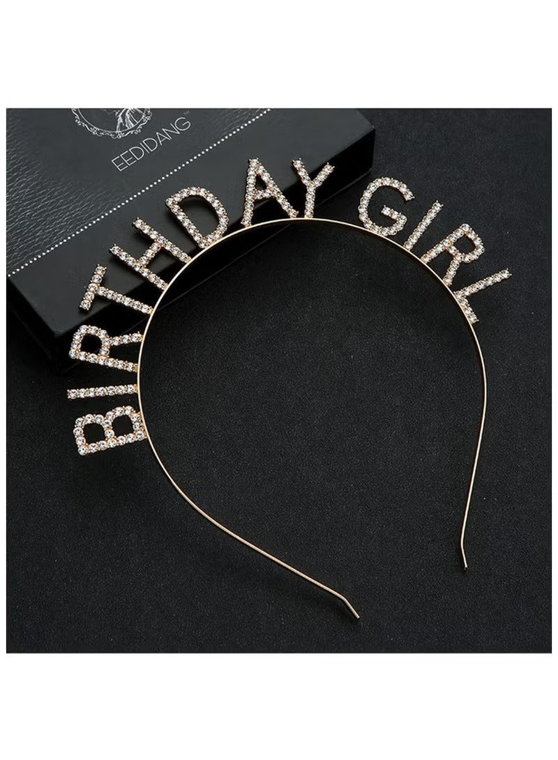 Girl Birthday Sash And Rhinestone Tiara Set - Image 5