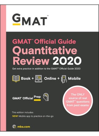 GMAT Official Guide 2020 Quantitative Review: Book + Online Question Bank - pzsku/ZFCF32A6F8B834CE25BD5Z/45/1749823814/3121cbd6-a312-4070-9bcd-df0ffeae2c93