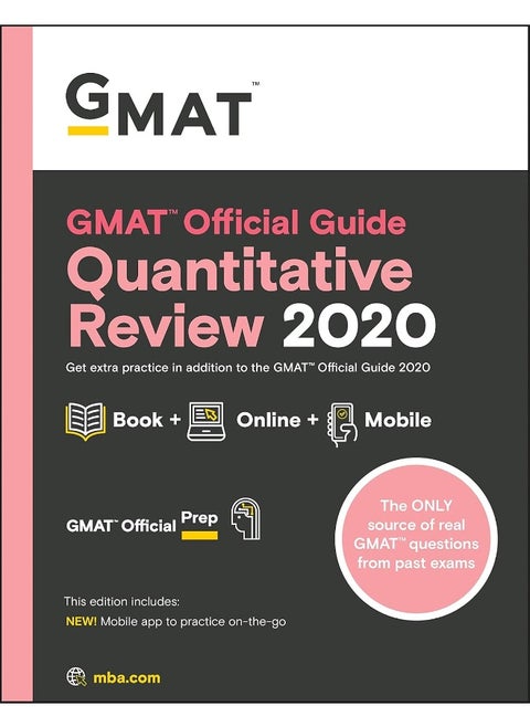 GMAT Official Guide 2020 Quantitative Review: Book + Online Question Bank