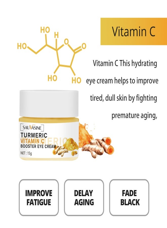 SAUVASINE Turmeric Vitamin C Eye Cream - Image 2