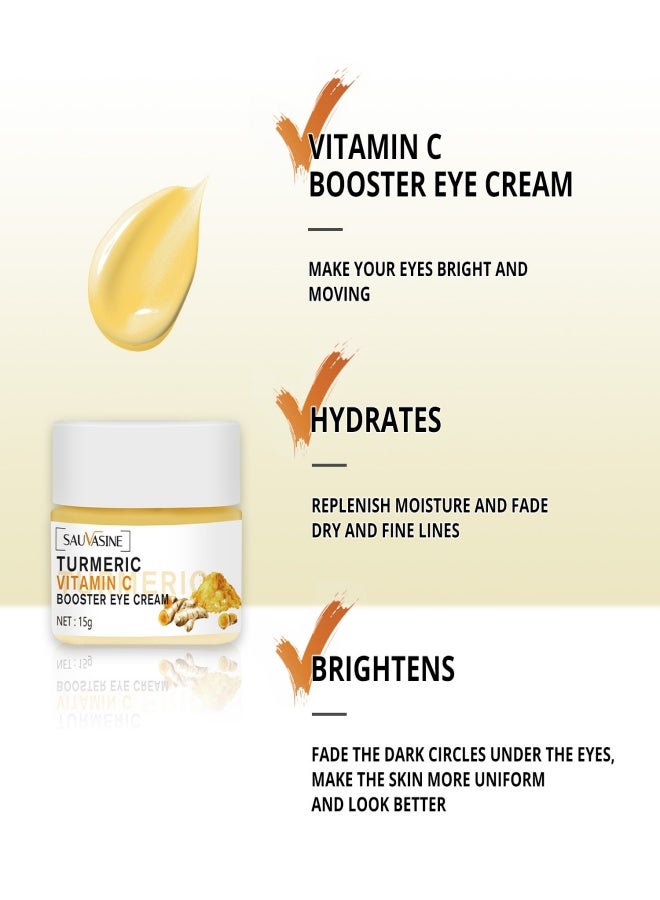 SAUVASINE Turmeric Vitamin C Eye Cream - Image 3