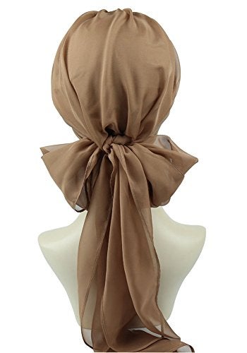 FocusCare Hair Turban Head Wrap For Women Chemo Hats For Cancer Easy Tie Bandana - Image 3