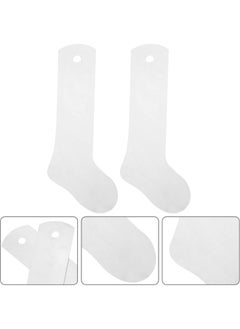 2pcs Metal Sock Jig Heat Press Sock Jig Hockey Style Aluminum Sock Dye Sublimation Printing Socks Jigs DIY Accessory