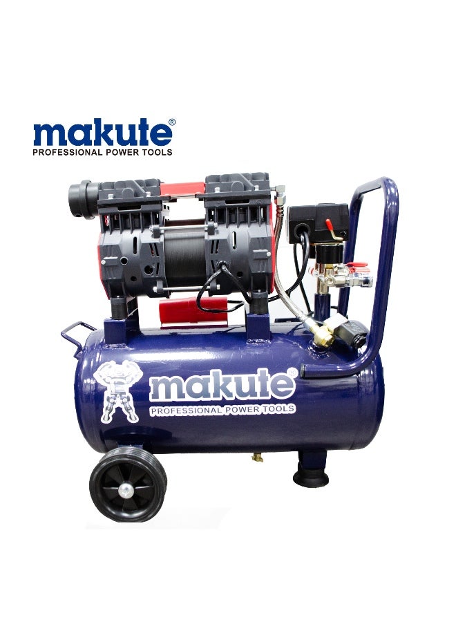 makute Oil-free air compressor, 1.5 HP, 25-liter tank, 220-240V, 1080W, 8 bar/115 psi, 2650 RPM - portable and low maintenance - Image 1