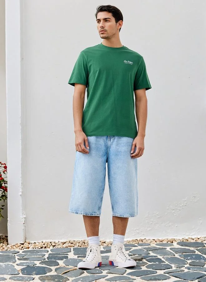 لي كوبر تيشيرت بطبعة شعار لي كوبر