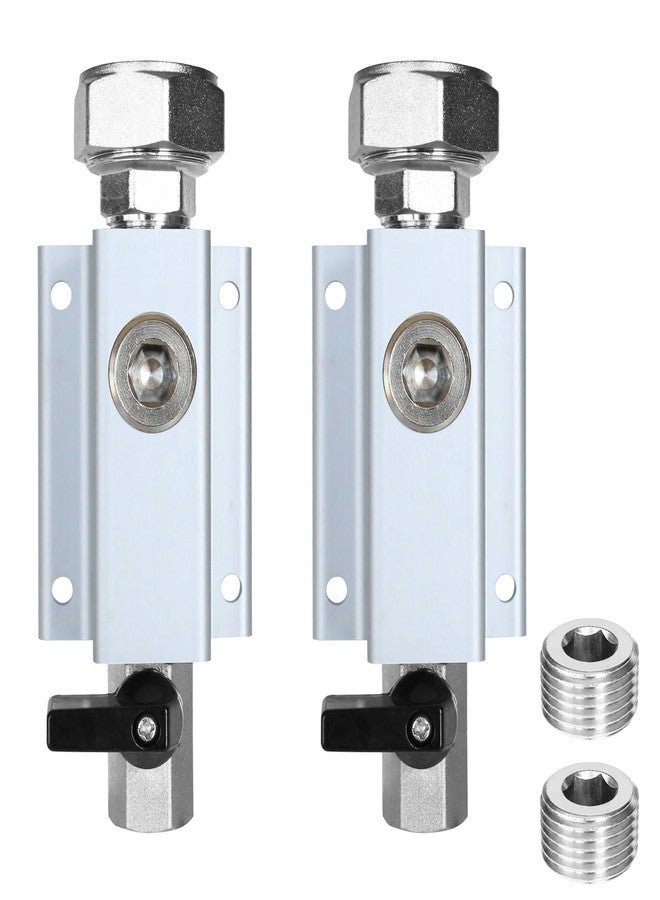 FACFUEL 3/4'' Compressed Air Outlet Kit, Shop Air Line Kit Includes Air Compressor Manifold and 1/2'' NPT Straight Fitting, Air Compressor Accessories Kit for Compressed Air Piping System - Image 1