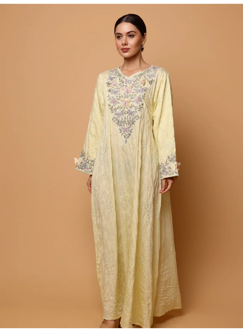 IKKXA  Ikkxa Lulwa IK5021 Yellow for Women | Best Price UAE