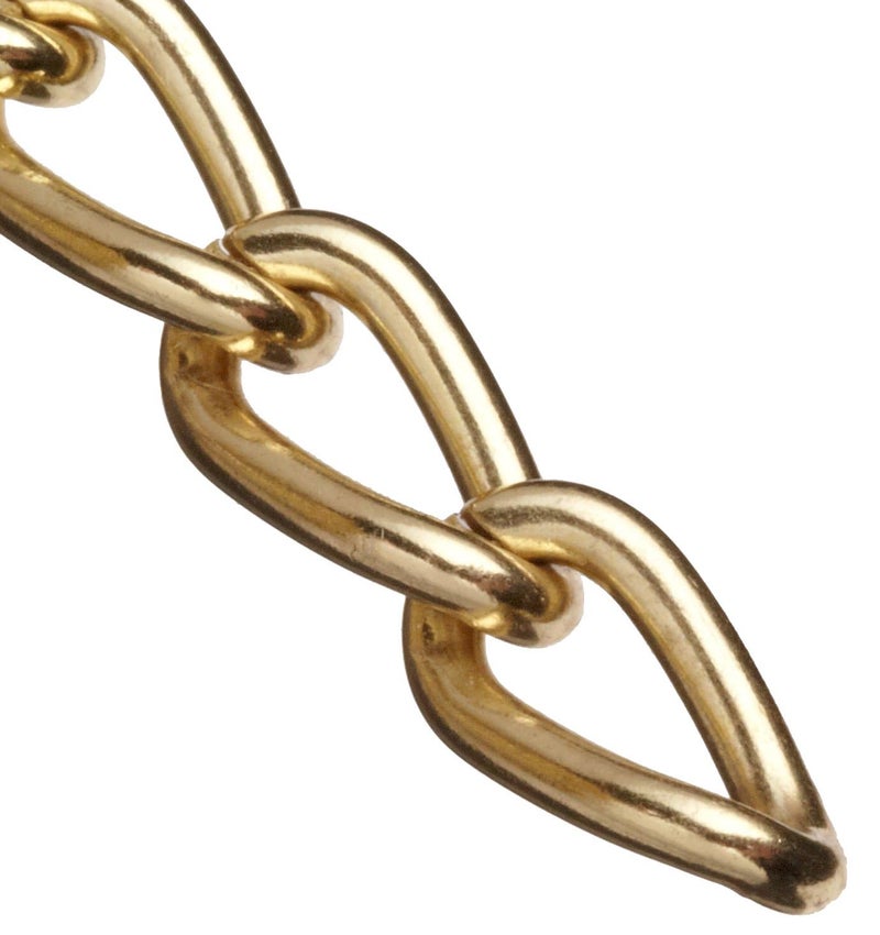 Campbell Brass Plated Twist Chain - Image 1