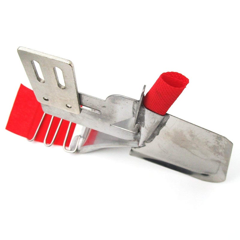 ckpsms Brand - 1SET #KP-123 Sewing Machine Double Fold Clean Finish Top & Bottom Binding Binder Attachment (Tape Size 1-1/2" =38MM) - Image 4