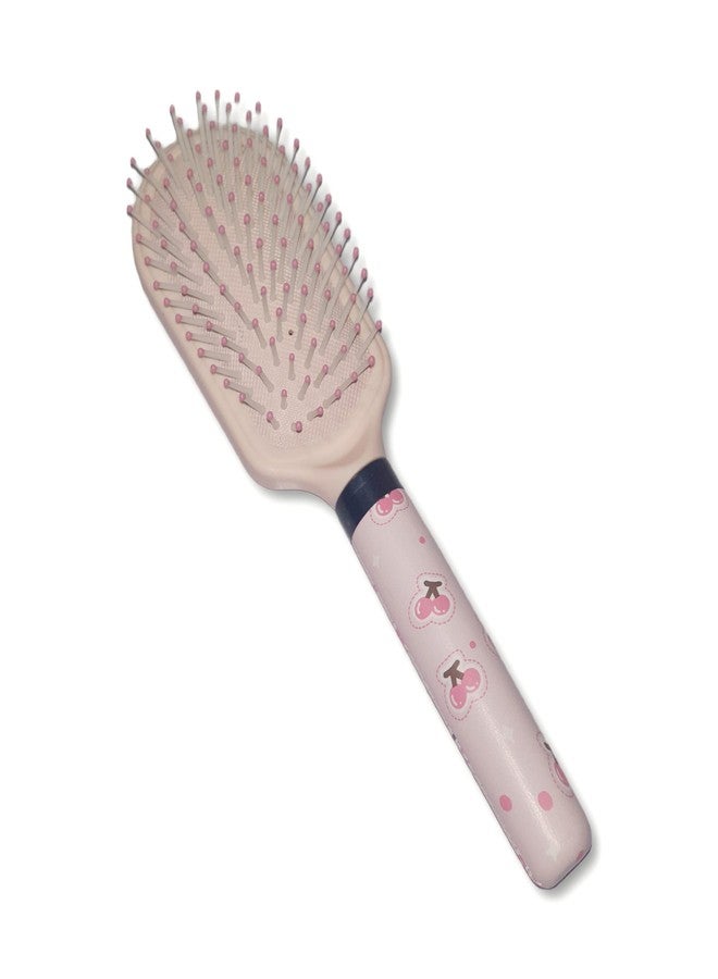 Tiamo Printed cute oval paddle hair brush set of 2 for men and women for hair styling and hair growth - Image 2