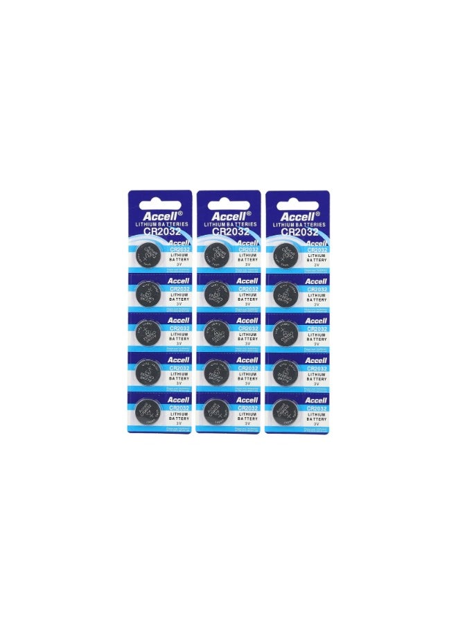 15 Piece Accell CR2032 Lithium Coin Cell Battery 3V - pzsku/ZFCF3CFCC91E01834C9D8Z/45/_/1715963178/570abb0e-b141-497d-b509-0a23b7412b31