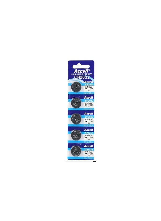 Accell - 15 Piece Accell CR2032 Lithium Coin Cell Battery 3V - Image 1