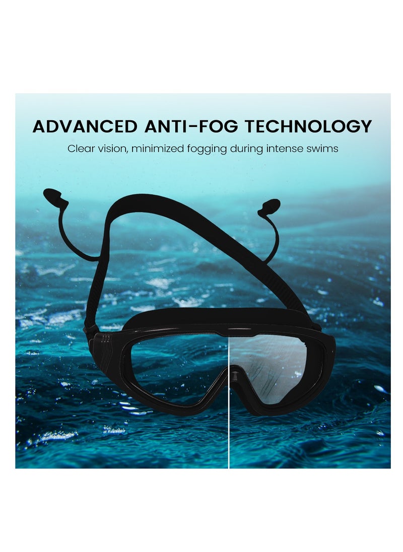 EL1006 Stylish Swimming Goggle with Anti-Fog and UV Protection | Material : Silicon, PU | With Adjustable Strap for Fit Adjust | Soft Silicone Gasket for Leak Proof | With Hard Case - pzsku/ZFCF3D406BED3D0B73A97Z/45/_/1713606744/c5d394c0-588e-4264-845b-c7eb8a13cefe