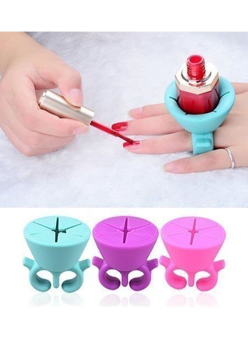 Generic Random color nail polish holder - Image 1