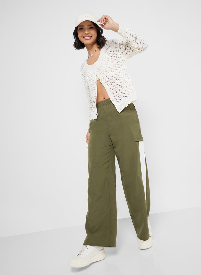 Ginger Crochet Detail Button Up Top - Image 4