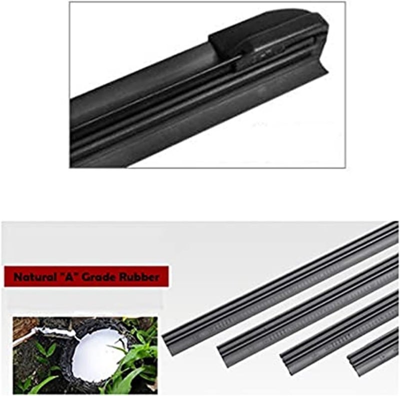 QASULER Front Wiper Blades for Jaguar XF X250 (2007-2015) - Image 2