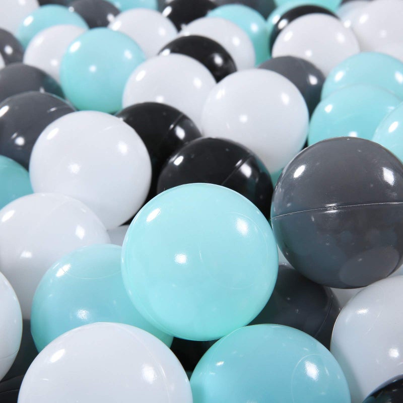 STARBOLO Ball Pit Balls Pack of 100 - BPA&Phthalate Free Non-Toxic Crush Proof Play Balls Soft Plastic Ball for 1 2 3 4 5Years Old Toddlers Baby Kids Birthday Pool Tent Party (2.16inches) - Image 5